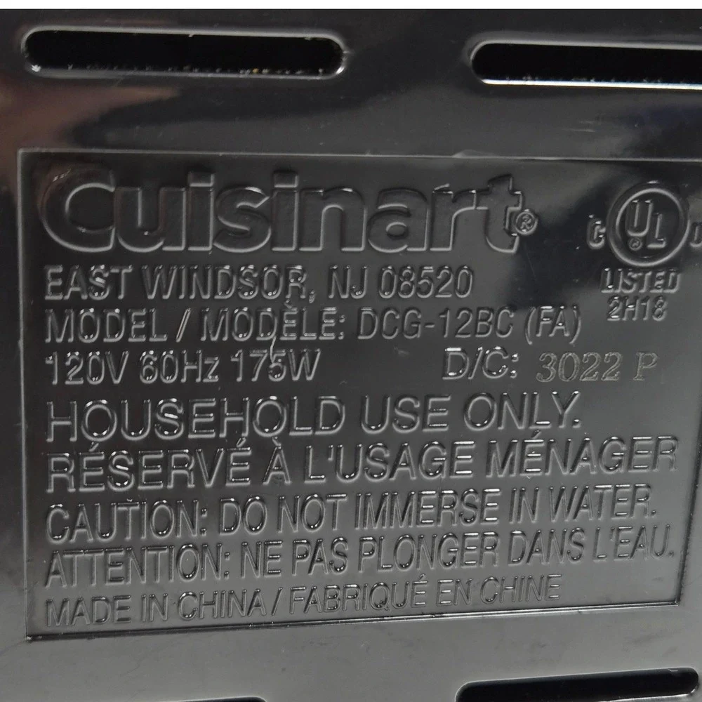Cuisinart motor base